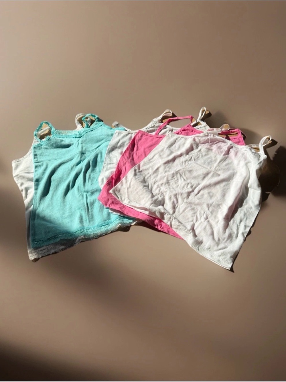 5 Old Navy and Hanes Girls Tank Top — Spaghetti Strap Camisole size 10-12